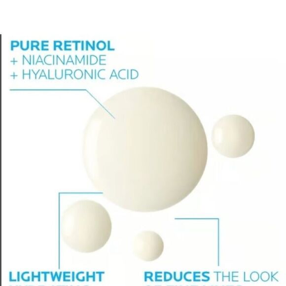 La Roche-Posay Retinol Serum B3 Anti-Wrinkle Concentrate Renewing -1 fl Box - Picture 4 of 8